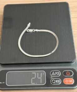 L5-8 Pulseira Laminada 18,5cm A F035    2,4g  Lote 5