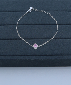 H3-100 Pulseira Cravejada Importada Peso aproximado: 2.7g Lote 17