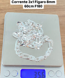 L3-15 CORRENTE 3X1 FIGARO 8MM 60CM LOTE 1