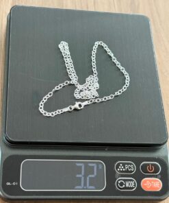 L5-14 CORRENTE ROLO FLAT MINIMALISTA D/C 45CM A F050 LOTE 6