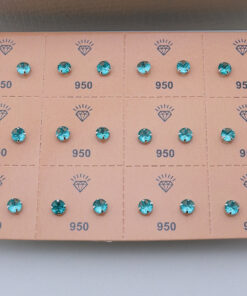 K5 Brinco Redondo 5mm Turmalina