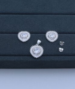 B3-80 Conjunto Importado Coração   4.5g Lote 17