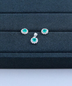 B1-35 CONJUNTO REDONDO CRAVEJADO IMPORTADO 2,2g Lote 17