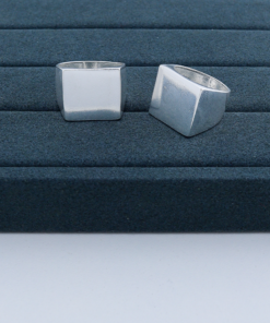 Q2-9 Anel PLACA LISA Masculino 10,0g, Lote 8