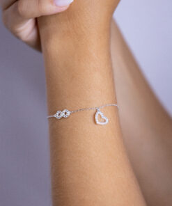 I1-117 Pulseira Cravejada importada Peso aproximado: 2g Lote 17