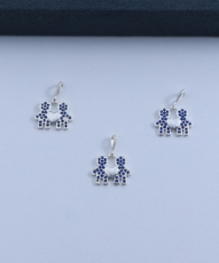 F5-1 Pingente Filhos Cravejados PII1364 MM 1,1g Lote 19