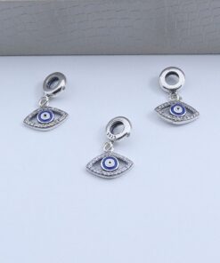 D4-33 Berloque Olho Cravejado Peso Aproximado 1.55 L18