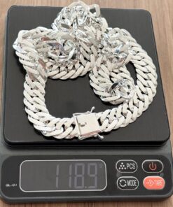 L2-33 Corrente Grumet  Duplo Gaveta Nacional 15mm   70cm  B Lote 9