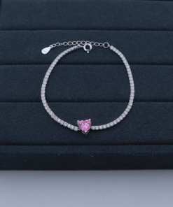 I1-66 Pulseira Cravejada importada Peso aproximado: 4.3g Lote 17