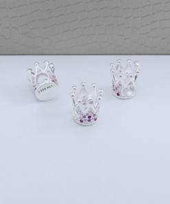 D5-80 Berloque Coroa Coleção Pandora Importado Peso Aproximado 2,55g Lote 18