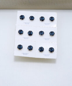 K3-2 Brinco swarovski 6mm MÍN. 6 UNID.