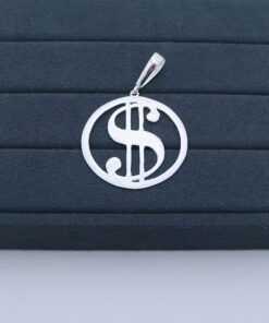 M3-11 Pingente Cifrão  TAM 6cm  7,5g  Lote 2