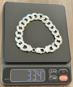 L1-21 Pulseira Grumet GPXL 13mm N F300  33,4g   Lote 1