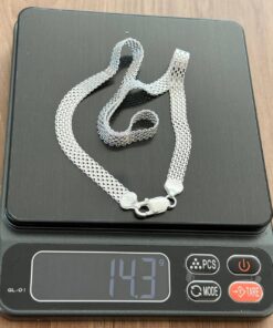 L3-10 CORRENTE BISMAK/ESTEIRA 2L 6 FIOS 45CM N F040 14,3g Lote 5