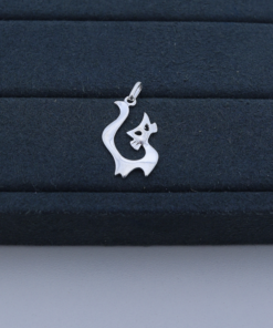 M5-20 Pingente GATO Masculino  TAM 2,5cm 0,9g Lote  2