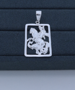 M2-54 PINGENTE São Jorge  TAM 4,4cm 5g  Lote 2