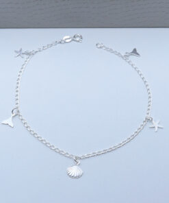 H1-26 Tornozeleira Concha/ Estrela/ Calda 2.6g Lote 16