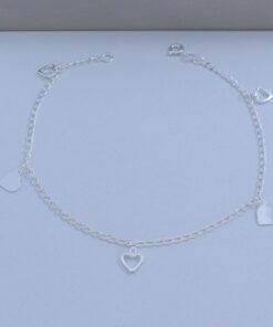 H1-28 Tornozeleira  Coração 3g Lote 16