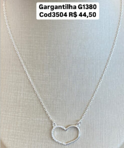 B3-58 GARGANTILHA G1380 PESO APROXIMADO 2,3g LOTE 17