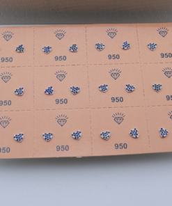 J2-131 BRINCO LUXO CRAVEJADO LUXO MÍN. 6 UNID.