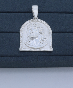 M2-23 Pingente Masculino FACE DE CRISTO 19.2g TAM 5,4cm Lote 2