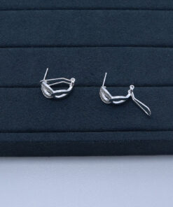 J1-100 BRINCO ARGOLA CRAVEJADO IMPORTADO PESO APROXIMADO 4,2g L18