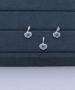 F4-40 Pingente coração 0.55g Lote 19