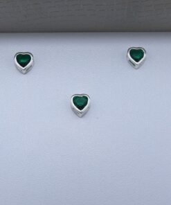 F2-11 Pingente Coração Galeria Esmeralda PII-1397 0.37g Lote 19