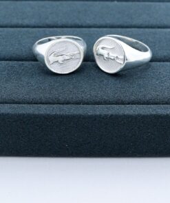 Q4-11 Anel Lacoste Masculino 6.7g Lote 8