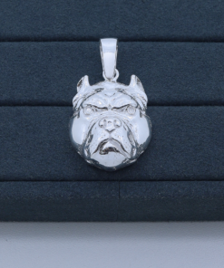 M2-36 Pingente Masculino Pitbull TAM 4.8cm 13.7g Lote 2