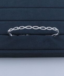 G1-2 Pulseira Cravejada Importada Peso Aproximado 6.7g Lote 17