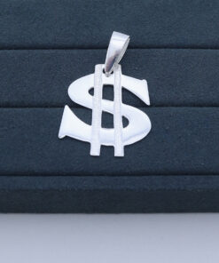 M4-11 Pingente masculino cifrão TAM 4.9cm 8.1g  Lote 2