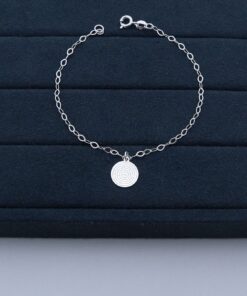 H5-61 Pulseira Feminina E406 peso aproximado 2,1g  lote 16