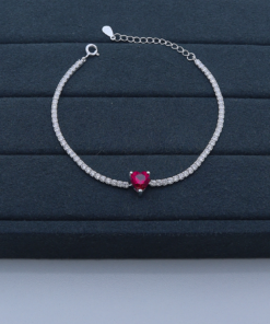 I1-64 Pulseira Cravejada importada Peso aproximado: 4.3g Lote 17