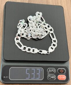 L1-50 Corrente 3x1 Fígaro 10mm  60cm N F220 Lote 1