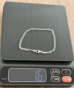 L5-16 PULSEIRA ROLO FLAT MINIMALISTA D/C 18CM A F050 LOTE 6