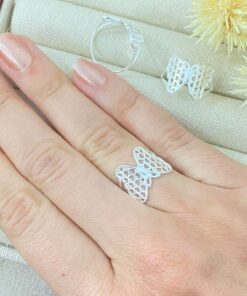 P1-3 Anel Borboleta ANI1377  1.15g LOTE 20