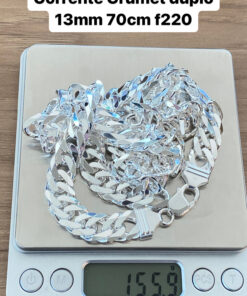 L3-39 CORRENTE GRUMET DUPLO 13MM 70CM F220  LOTE 1