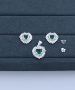 B2-18 Conjunto Importado Coração  4.5g Lote 17