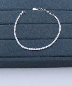 H1-38 Pulseira Riviera 2mm 3,6g Lote 14