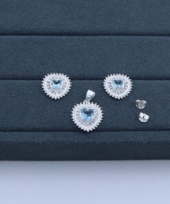 B2-38 Conjunto Importado Coração  4.5g Lote 17