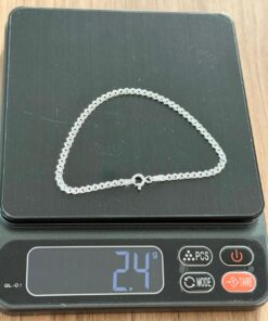 L4-26 Pulseira Nona Mininalista D/C 20cm A F050 L6