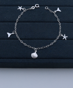 H4-128 Pulseira Feminina .Peso aproximado:1,9g  Lote 16  E665