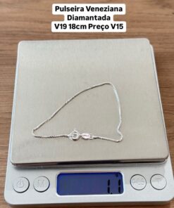 L4-19 PULSEIRA VENEZIANA DIAMANTADA V19 18CM Lote 3 -V15