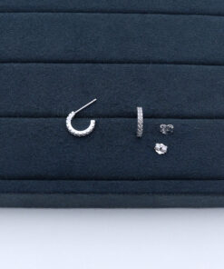 K2-84 Brinco Cravejado Importado Peso Aproximado 1,5g Lote 18