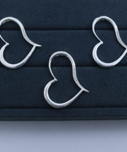 F3-55 Pingente Coração grande  2.0g Lote 19