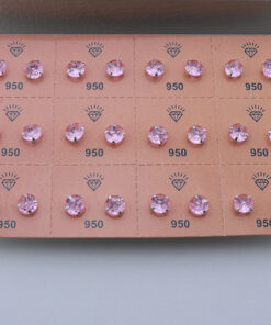 K5 BRINCO REDONDO 7MM ROSA MÍN. 6 UNID.