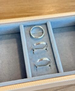 ALIANÇA CHANFRADA ANATÔMICA 3MM  LOTE 13