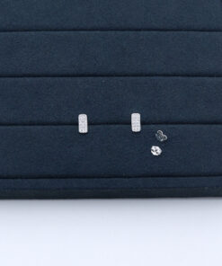 K2-81 Brinco Cravejado Importado Peso Aproximado 1,2g Lote 18