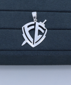 M2-4 Pingente Fé TAM 4,3cm 4,49g Lote 2